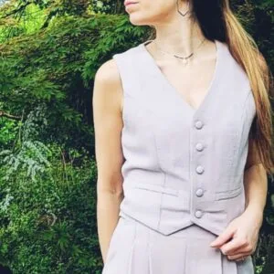 Patron de couture gilet de costume
