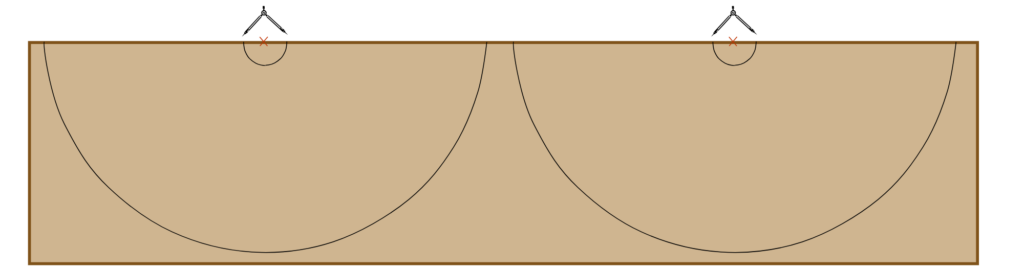 Jupe cercle longue